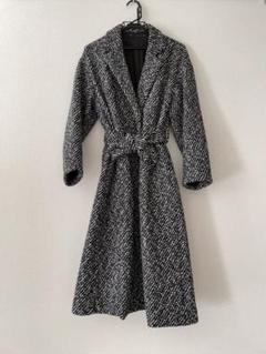 マルティニーク⭐︎ウールチェックコート⭐︎美品