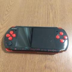 SONY PSP3000 ブラックレッド 本体 動作確認済み
