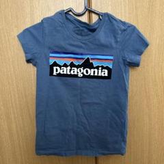 patagonia 120センチ　kidsロゴ Tシャツ　S(7-8)