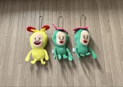 ガチャ こびとづかんのぬいぐるみ 3点