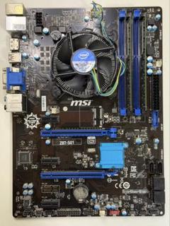 CPU i7-4770 マザーボード z87-s01 メモリ16G 2025年最新】z87-s01の人気アイテム - メルカリ