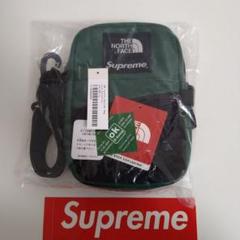 The North Face × Supreme ショルダーバッグ 紫　レザー SUPREME x North Face☆レザーショルダーバッグ Shoulder Bag