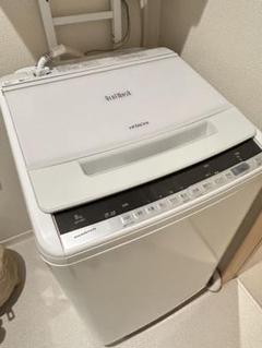 12/12まで！HITACHI BW-V80C(W) ビートウォッシュ　8kg 仕様：全自動洗濯機 BW-V80C ： 洗濯機・衣類乾燥機 ： 日立の家電品