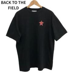 BACK TO THE FIELD Tシャツ　ポイント刺繍　ストリート系　半袖