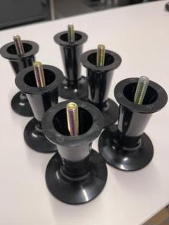 SIMMONS シモンズ 純正ボトムクッション用脚　10cm 6本