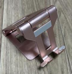 折りたたみ式スマホスタンド ローズゴールド