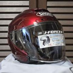 SHOEI　ショウエイ　J-FORCE　　Mサイズ　キャンディアップルレッド SHOEI J-Force Mサイズ 57-58cm キャンディアップルレッド 初代