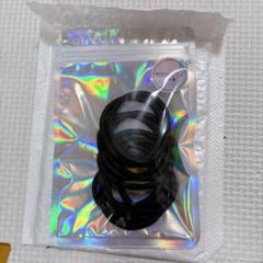 跡がつかないヘアゴム 髪ゴム 伸びる 高弾性 10本セット 4.5mm 無地
