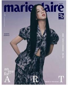 ELLE BLACKPINK ジス 雑誌 表紙 翻訳付き 韓国女性雑誌 ELLE (エル) 2025年 7月号 (BLACKPINKのジス表紙