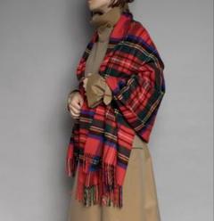 【正規品】ジョンストンズ　カシミア100%大判ストール　深津絵里　中村アン 正規品】ジョンストンズ カシミア100%大判ストール 深津絵里