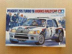 TAMIYA 1/24 Peugeot 205 Turbo 16 Works Rally Car Rare