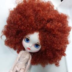 メルカリ便　❤️アイシードール❤️ベージュアフロ　ニューフェイス 蜂❤︎様専用商品新品アイシードール 赤茶アフロさん ニュー