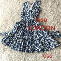 【美品】ISSA london ニットワンピース　Sサイズ Issa London - ISSA(イッサロンドン) ワンピース サイズUS 4