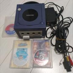 【ジャンク品】ゲームキューブ本体＆メモリーカード＆ソフト3本セット