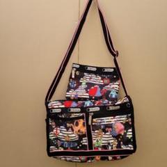 未使用★レスポートサックボストンバッグたこ柄 LeSportsac /レスポートサック ボストンバッグ 人気のタコ総柄