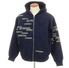 Supreme ネイビー ジップアップパーカー Supreme x Nike】☆Zip Up ジップアップ パーカー☆大人気