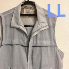Lyle & Scott メンズベスト LL グレー 麻混