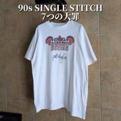 90s 七つの大罪　アート　Tシャツ シングルステッチ