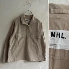 21SS MHL. プルオーバーシャツ コットン マーガレットハウエル ベージュのサムネイル