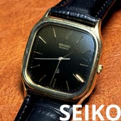 A163 希少 稼動品 SEIKO quartzスクエア型 80年代ヴィンテージ A143 希少 稼動品 SEIKO シャリオ スクエア型 80年代