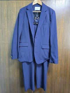 PUBLIC TOKYO パブリックトウキョウ ストレッチセットアップ ネイビー