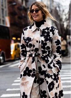 【美品】marimekko マリメッコ JUTTU COAT トレンチコート 美品】marimekko マリメッコ JUTTU COAT トレンチコート