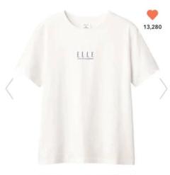 GU × ELLE コラボTシャツ