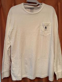 Polo Ralph Lauren ホワイト長袖シャツ M