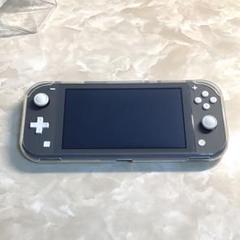 ［美品］Nintendo Switch Lite グレー 本体　アダプター付き