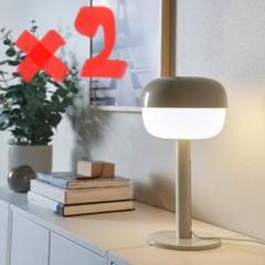 IKEA ブロースヴェルクテーブルランプ 2個セット