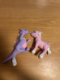 バービー　ドラゴンとユニコーンのぬいぐるみセット