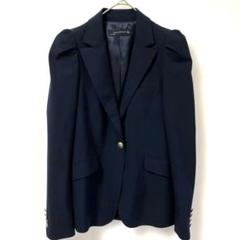 ZARA ネイビー 金ボタンジャケット Mサイズ ZARA ザラ 紺ブレ ブレザー 金ボタン ダブル ジャケット