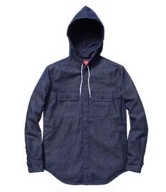 【完売品】supreme 12aw Hooded Denim Shirt