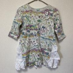 hakka kids ハッカキッズ 花柄ワンピース 140cm