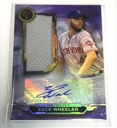 topps 2019 ZACK WHEELER 直筆サインカード 75枚限定 - メルカリ