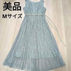apart by lowrys　レースワンピース　ノースリーブ　結婚式