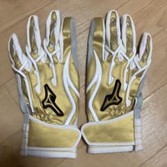 元巨人 二岡 実物 バッティンググローブ ミズノプロ