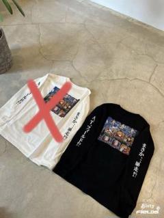 カルナムール パチンコ背景ロングTシャツ白