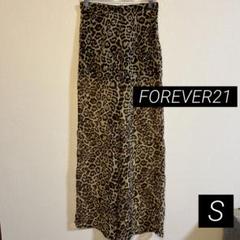 FOREVER21 豹柄ワイドパンツ