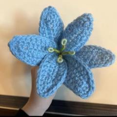 R様 ハンドメイドブーケ おまとめ 枯れない花束 編み物 ブーケ ハンドメイド 水色 （ぴーなっつ様