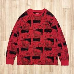 激レア！2017AW SUPREME×AKIRA JACQUARD LS TOP Supreme AKIRA Syringe Jacquard L S Top (FW17) - $118