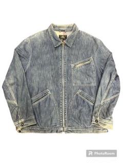 花道　 90s RRL 91-B タイプ　デニムジャケット　三ツ星タグ 90's 90s RRL 三ツ星タグ デニムジャケット USA製 初期タグ