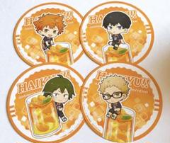 ハイキュー‼︎ 烏野高校 アニメイトカフェ 特典 コースター