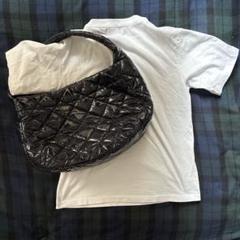 PUMA quilting ショルダーバック　y2k 黒　モード系