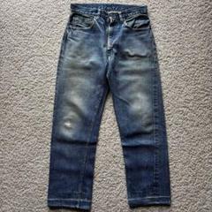 60s】 Levi's 551z xx BIG E ボタン裏K 隠しリベット - メルカリ