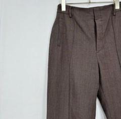 ユナイテッド トウキョウ ダークブラウン 茶 ストレート スラックス