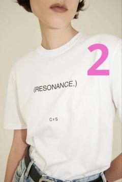 クラネ　Suzu Hirose × CLANE MESSAGE Tシャツ