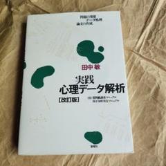 17251※実践心理データ解析 : 問題の発想・データ処理・論文の作成