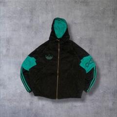 あのちゃん着用デザイン80年代OLD adidas古着ナイロンジャケットR632