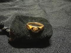 【インボイスあり】クロムハーツ バブルガムピラミッドリング 22K クロムハーツバブルガムリングタイニーピラミッド22K|クロム